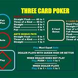 66ok three card poker