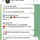 telegram privacy poker texas holdem